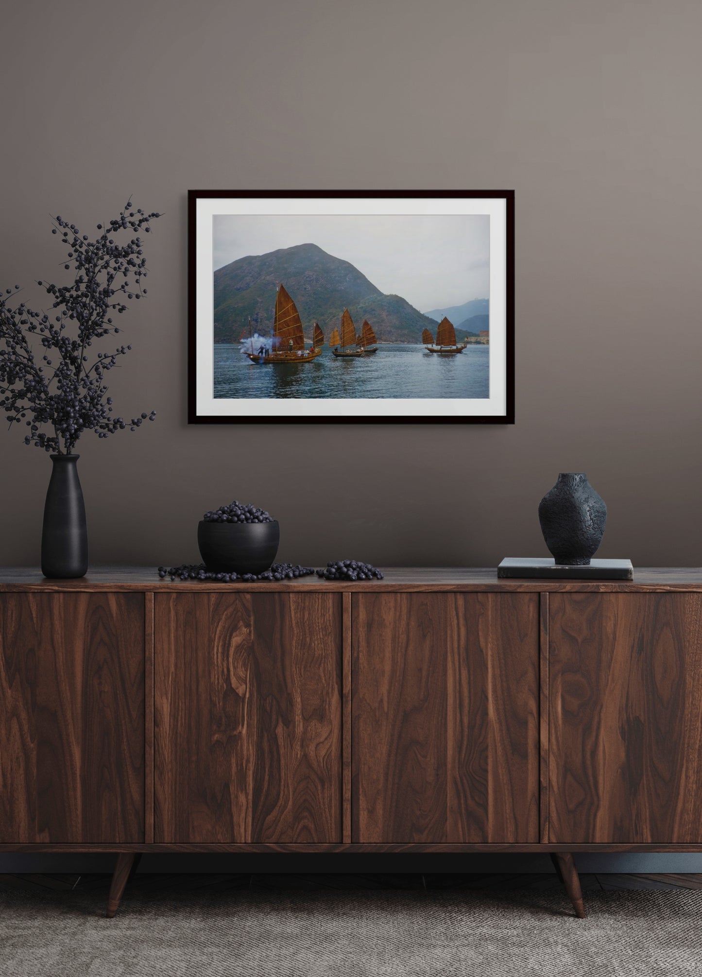 Sunday Junk Trip, Deep Water Bay, Hong Kong, (III), 1959