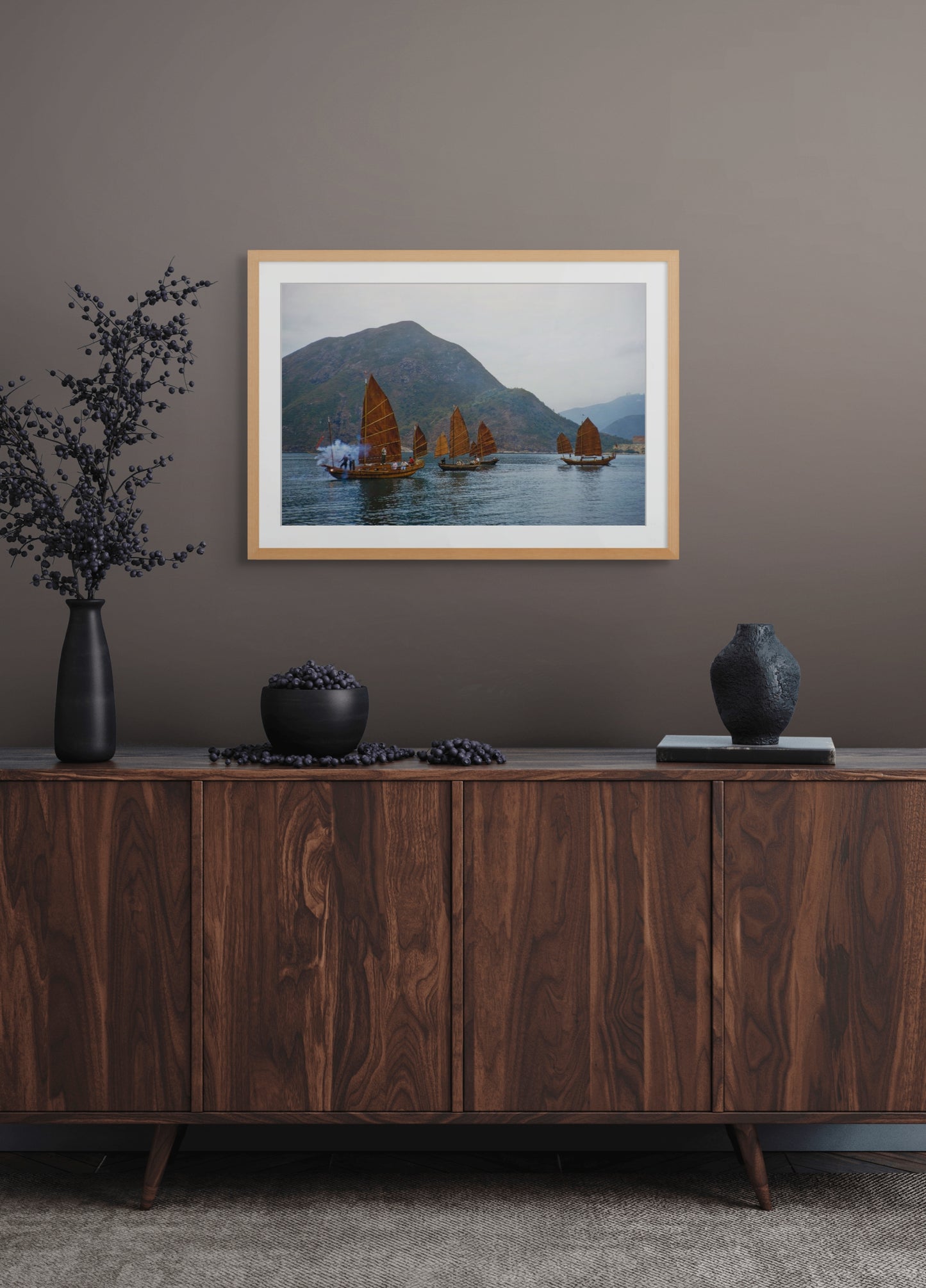 Sunday Junk Trip, Deep Water Bay, Hong Kong, (III), 1959
