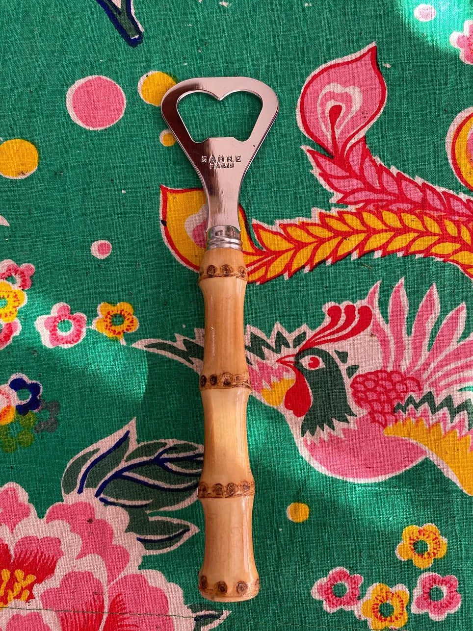 Sabre Bamboo Bottle Opener
