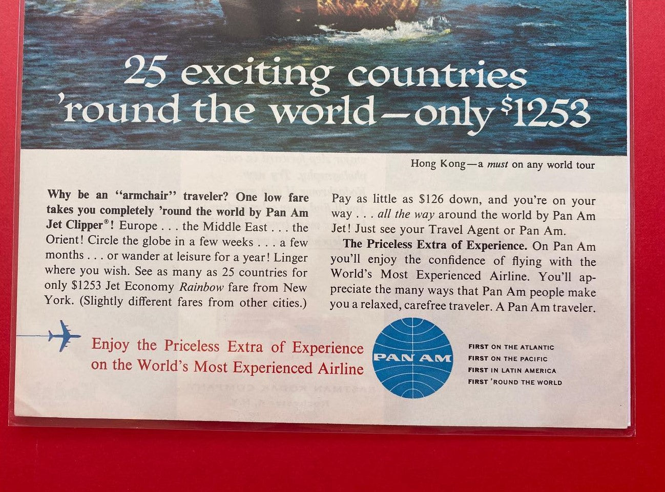 Pan Am Junk Advertisement