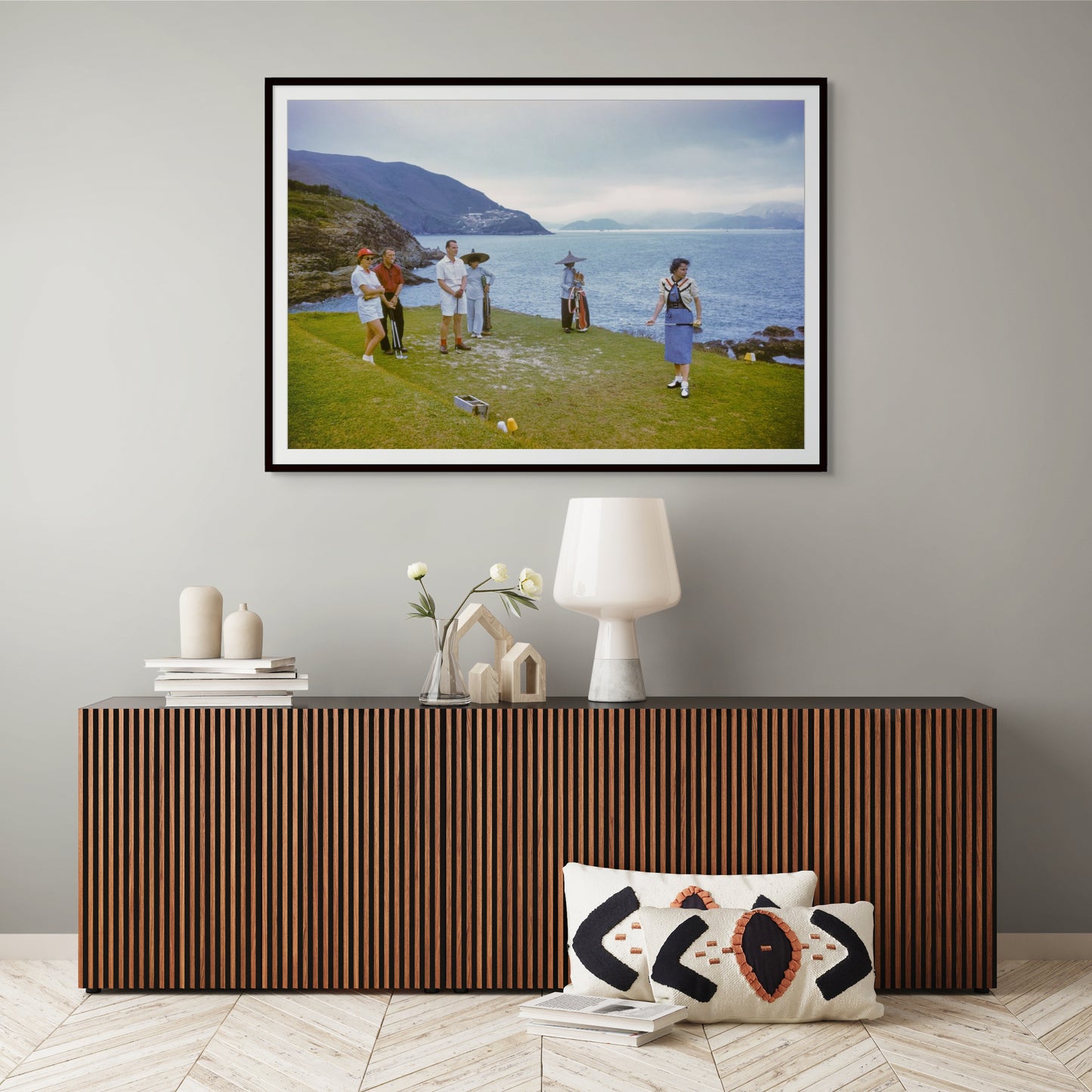 4th Hole Tee Box, Shek O, Hong Kong, 1959
