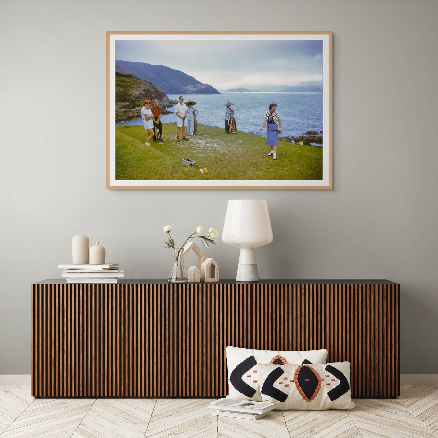 4th Hole Tee Box, Shek O, Hong Kong, 1959