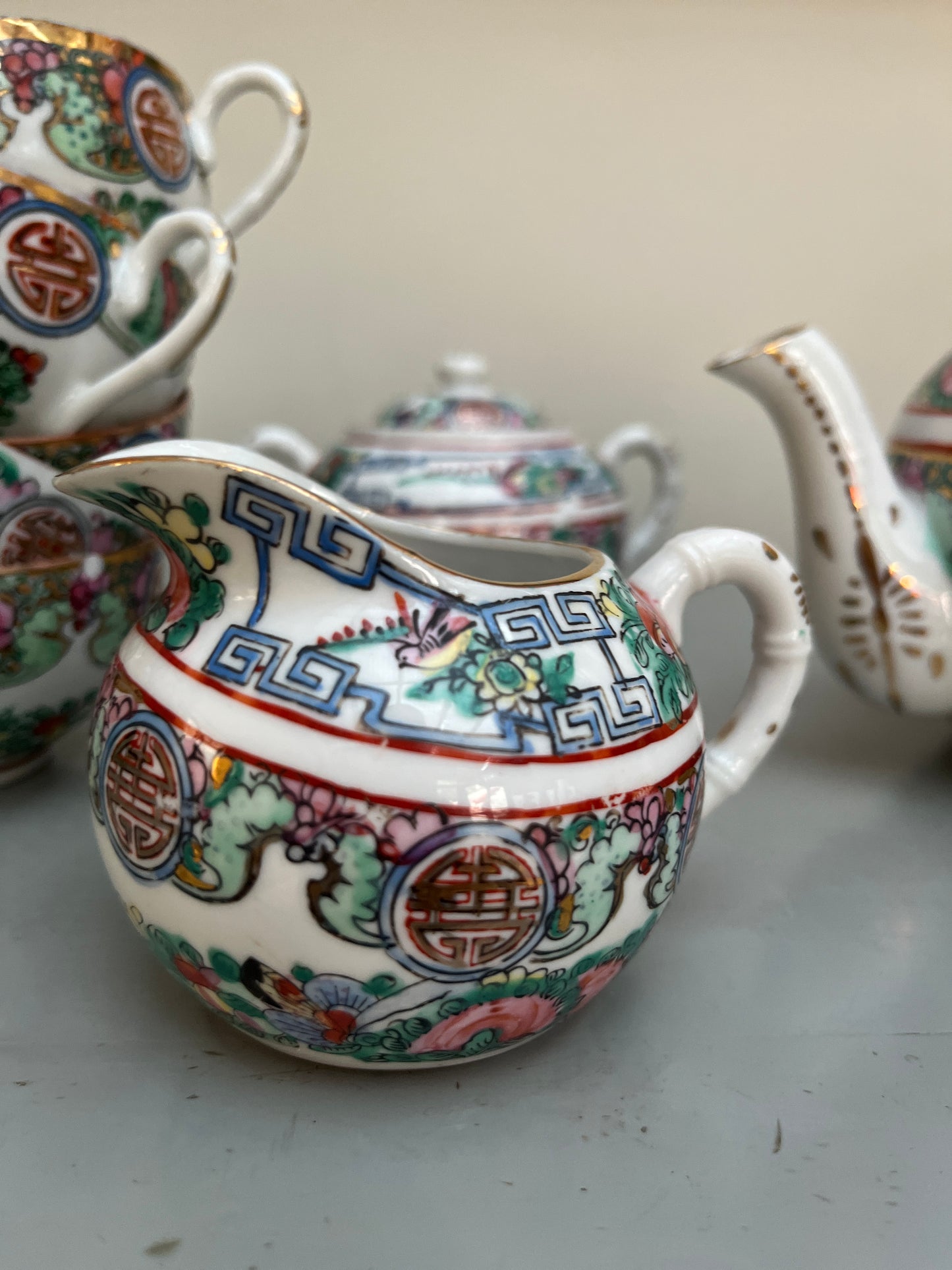 Famille Rose Teaset