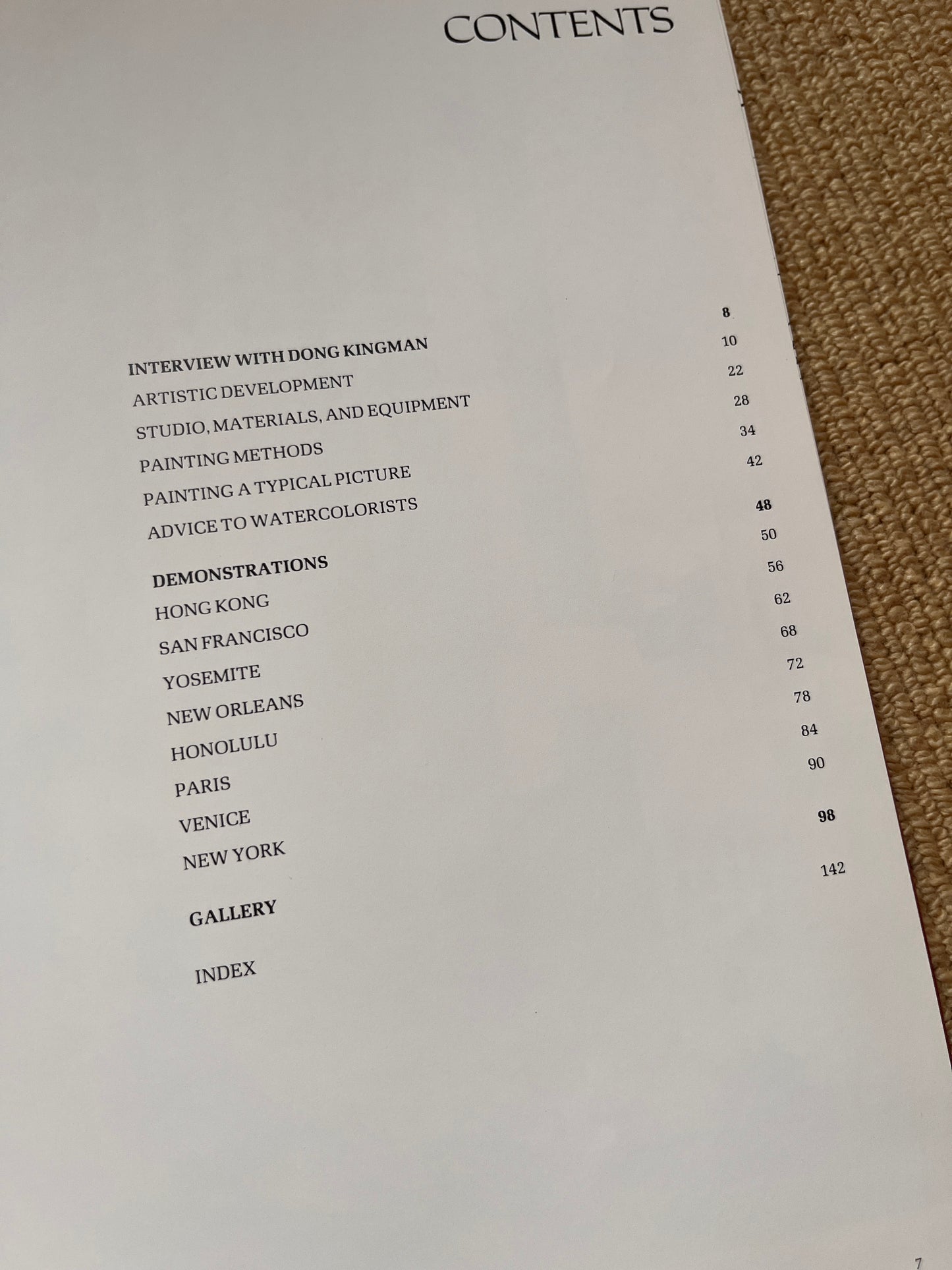 Dong Kingman’s Watercolors Book