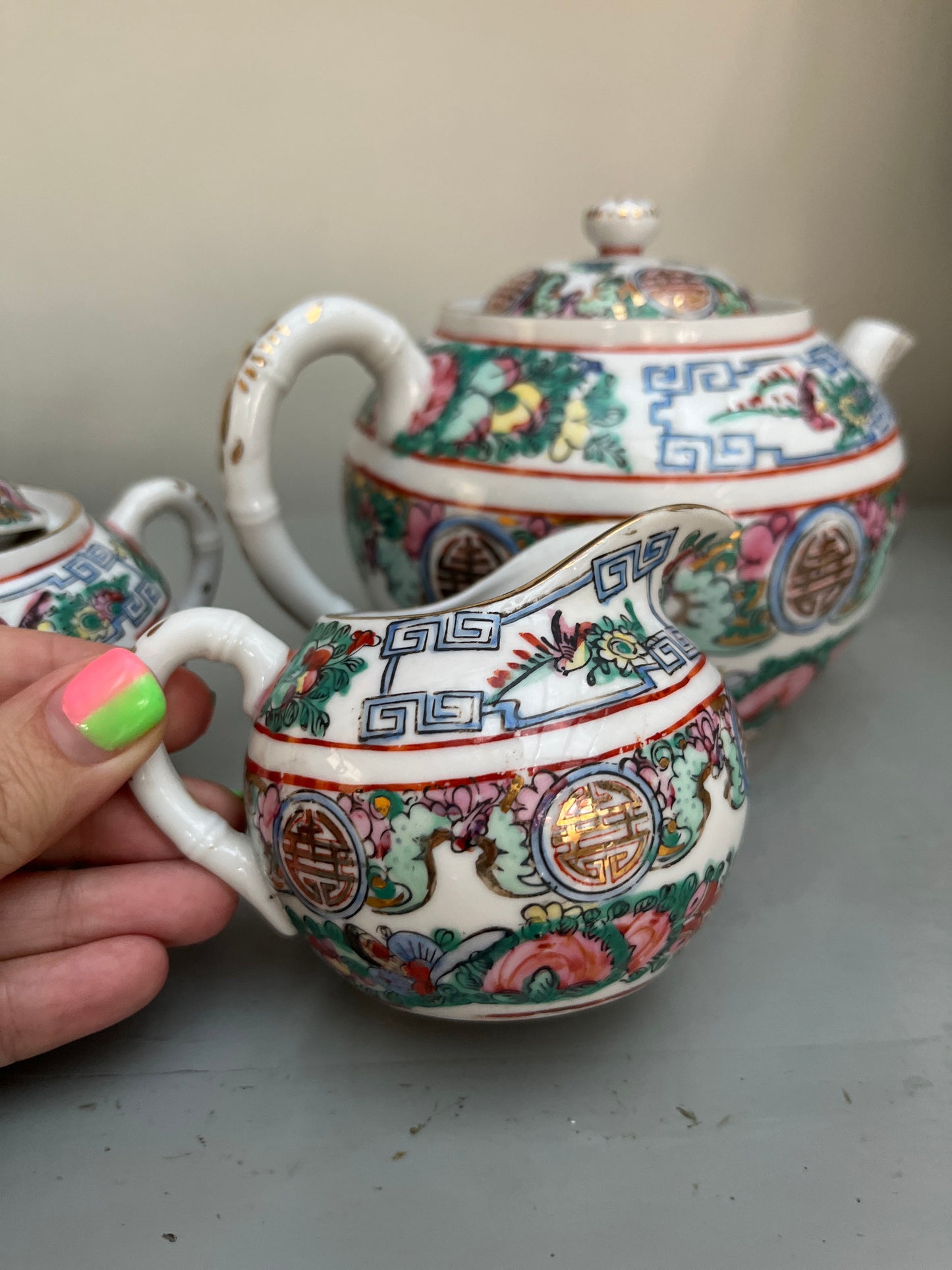 Famille Rose Teaset