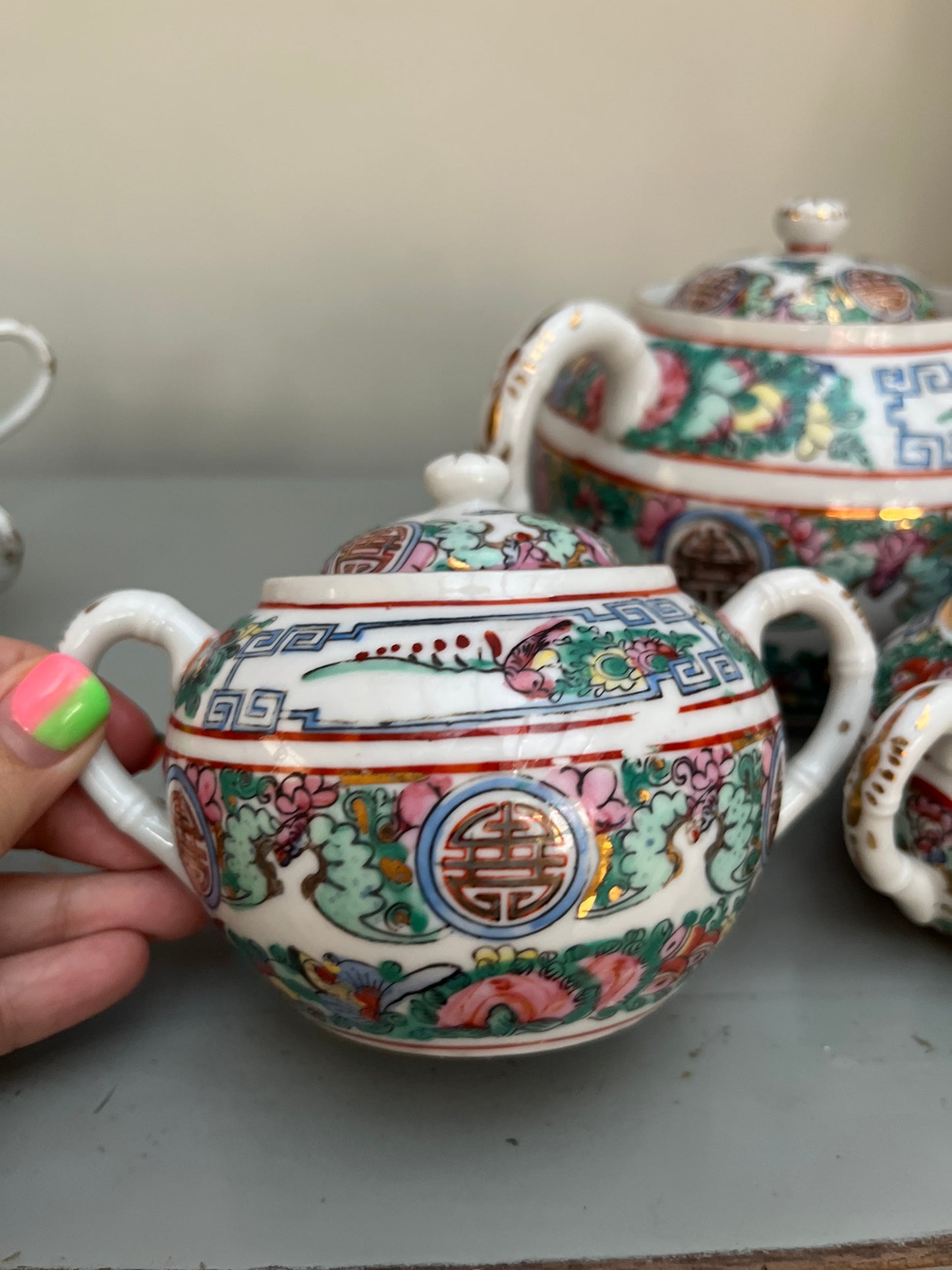 Famille Rose Teaset