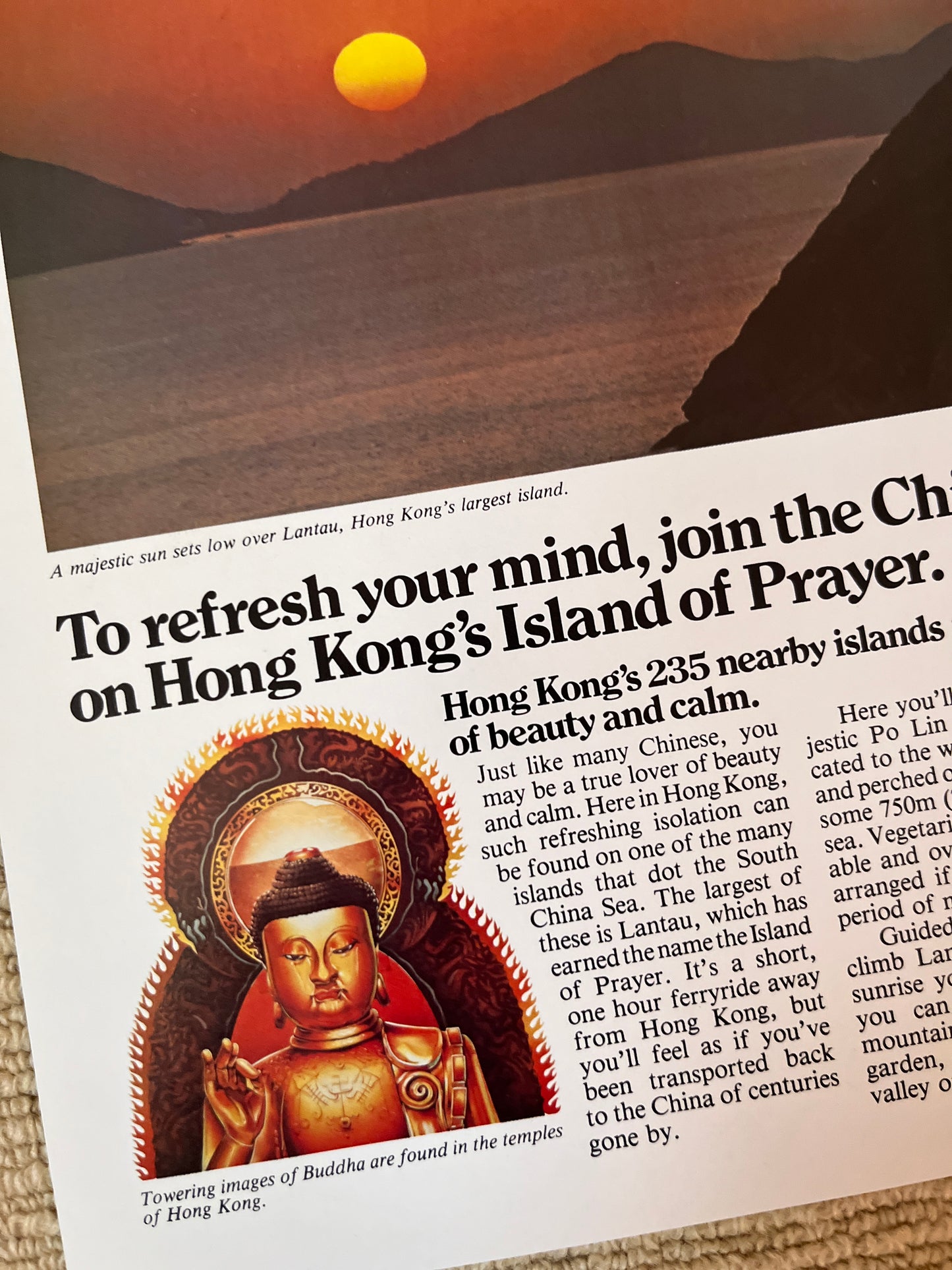 Lantau + Islands Magazine Advertisement
