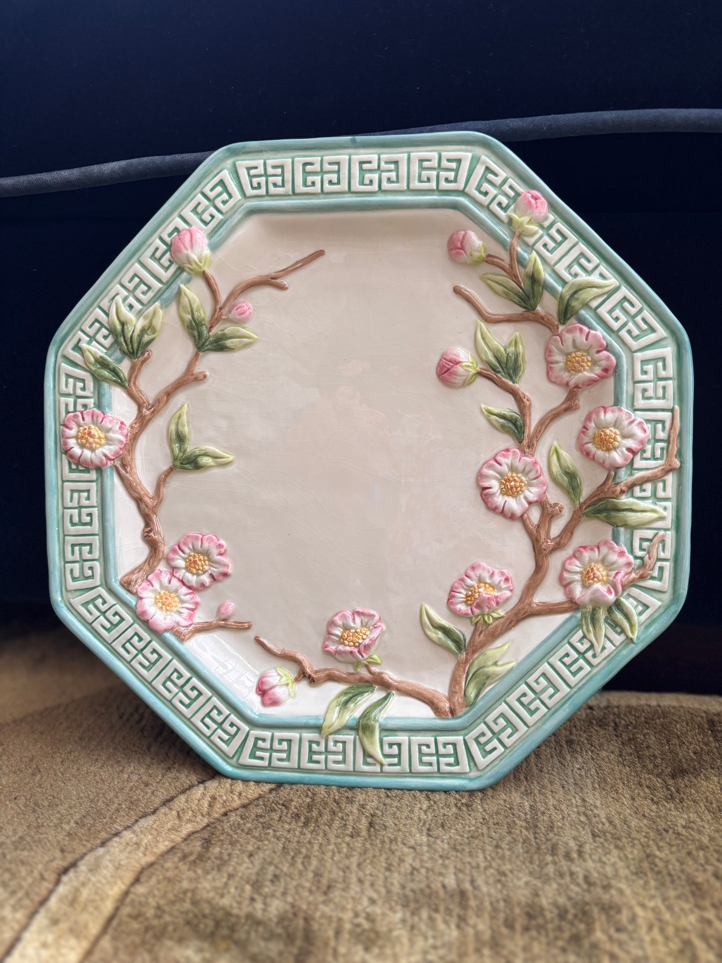 Fitz and Floyd Floral Plate