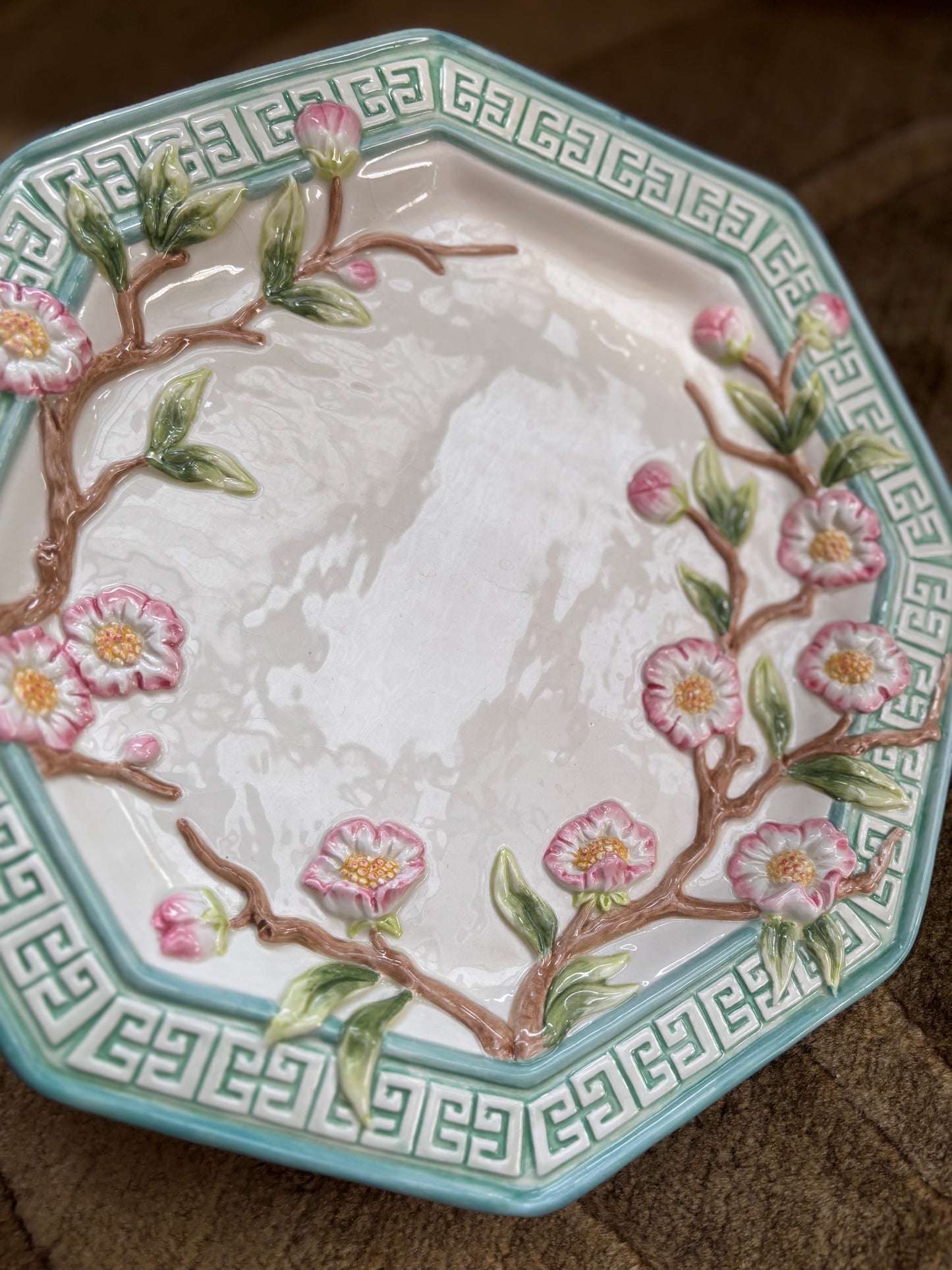 Fitz and Floyd Floral Plate