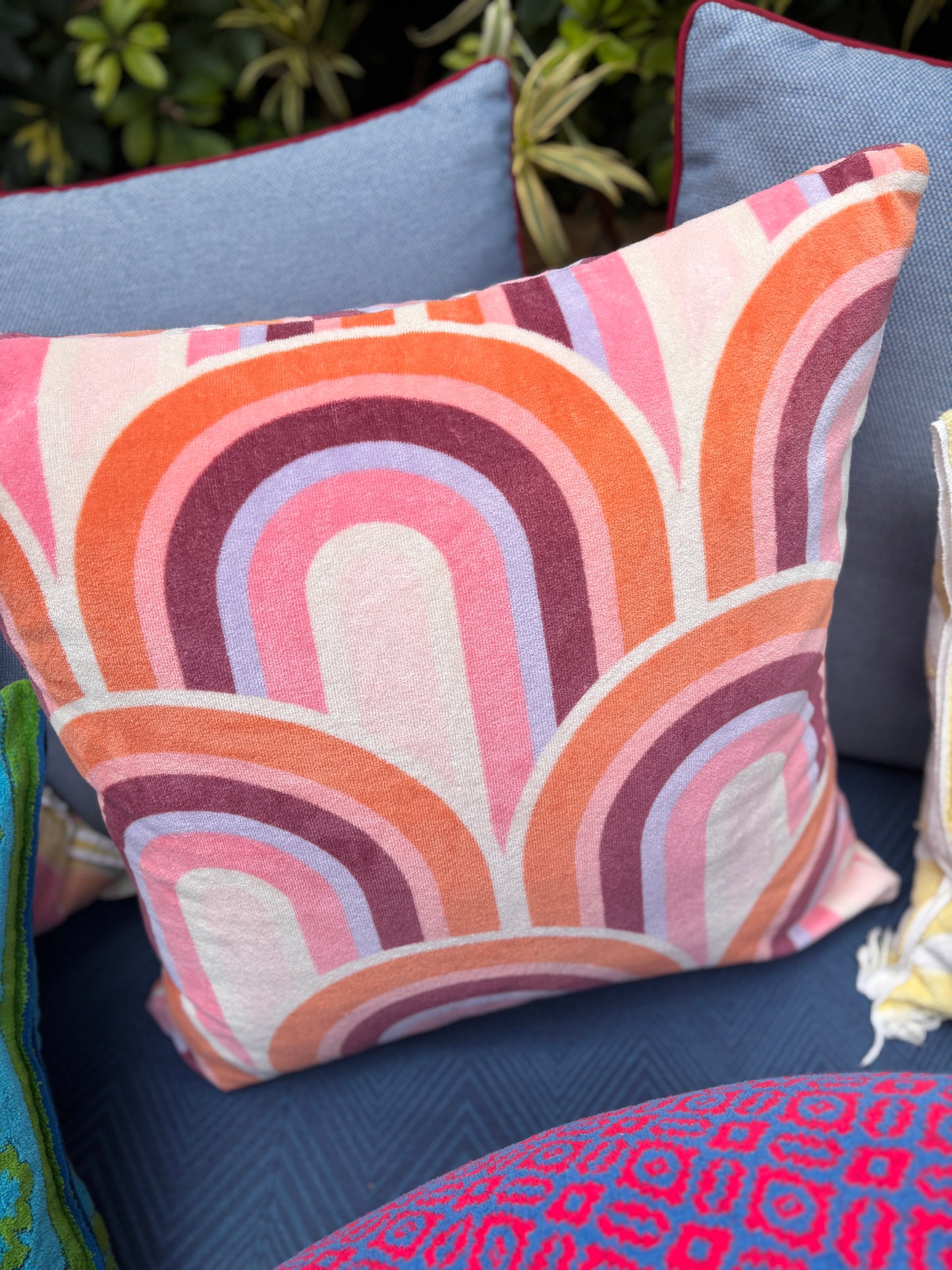 Vintage Toweling Cushions + Cases