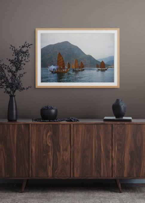 Sunday Junk Trip, Deep Water Bay, Hong Kong, (III), 1959