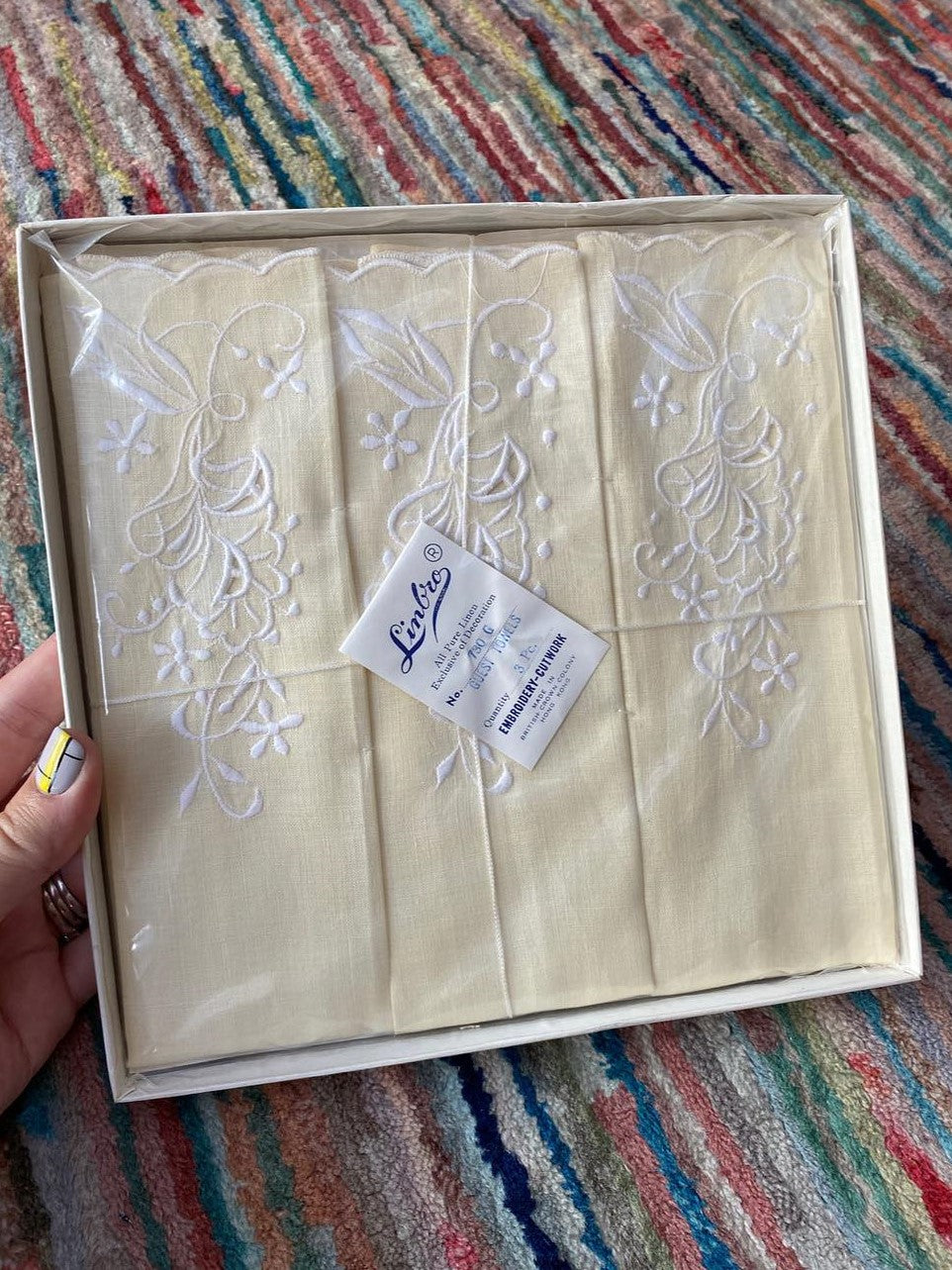 Embroidered Guest Towels