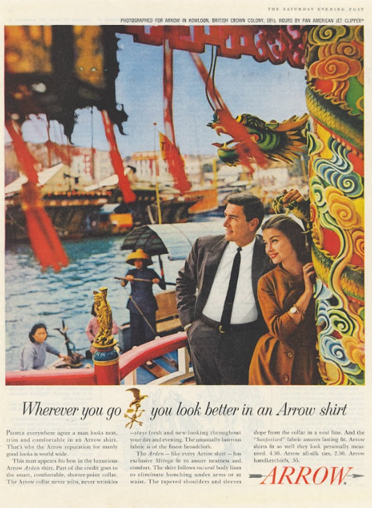 Arrow Clothing Jumbo Advertisement