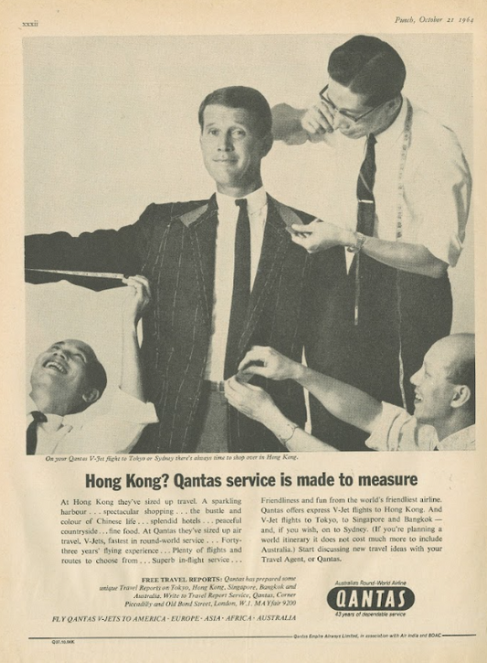 Qantas Tailor Advertisement
