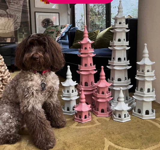 Large Ceramic Pagodas