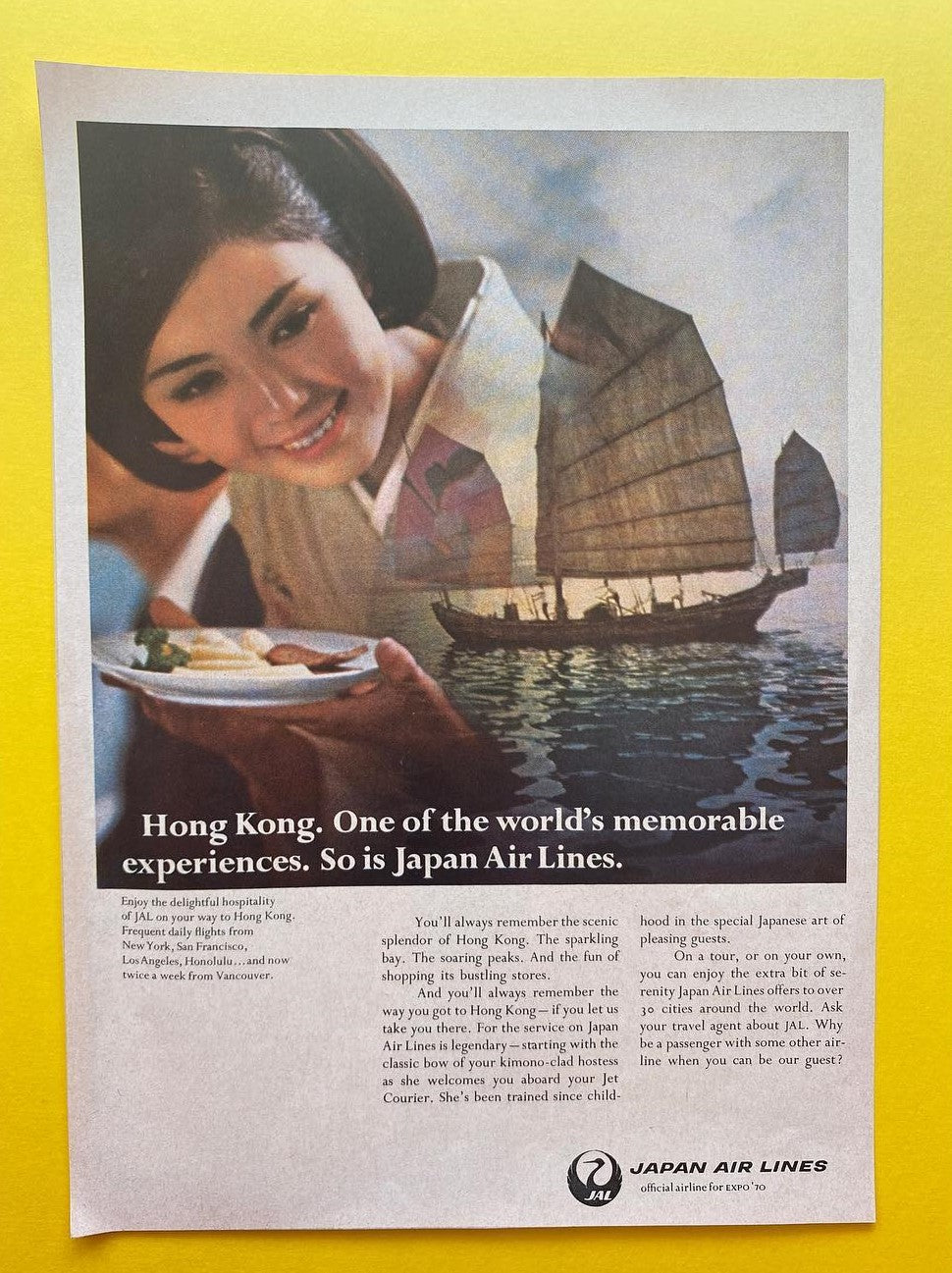Japan Airlines Travel Ad