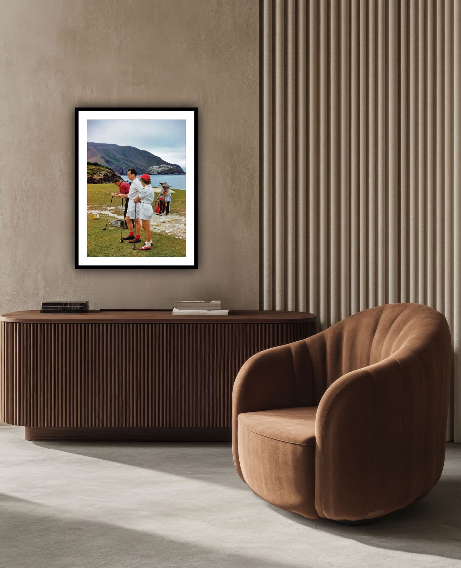 5th Hole Tee Box, Shek O, Hong Kong, 1959