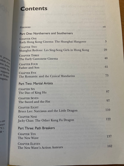 Hong Kong Cinema Book