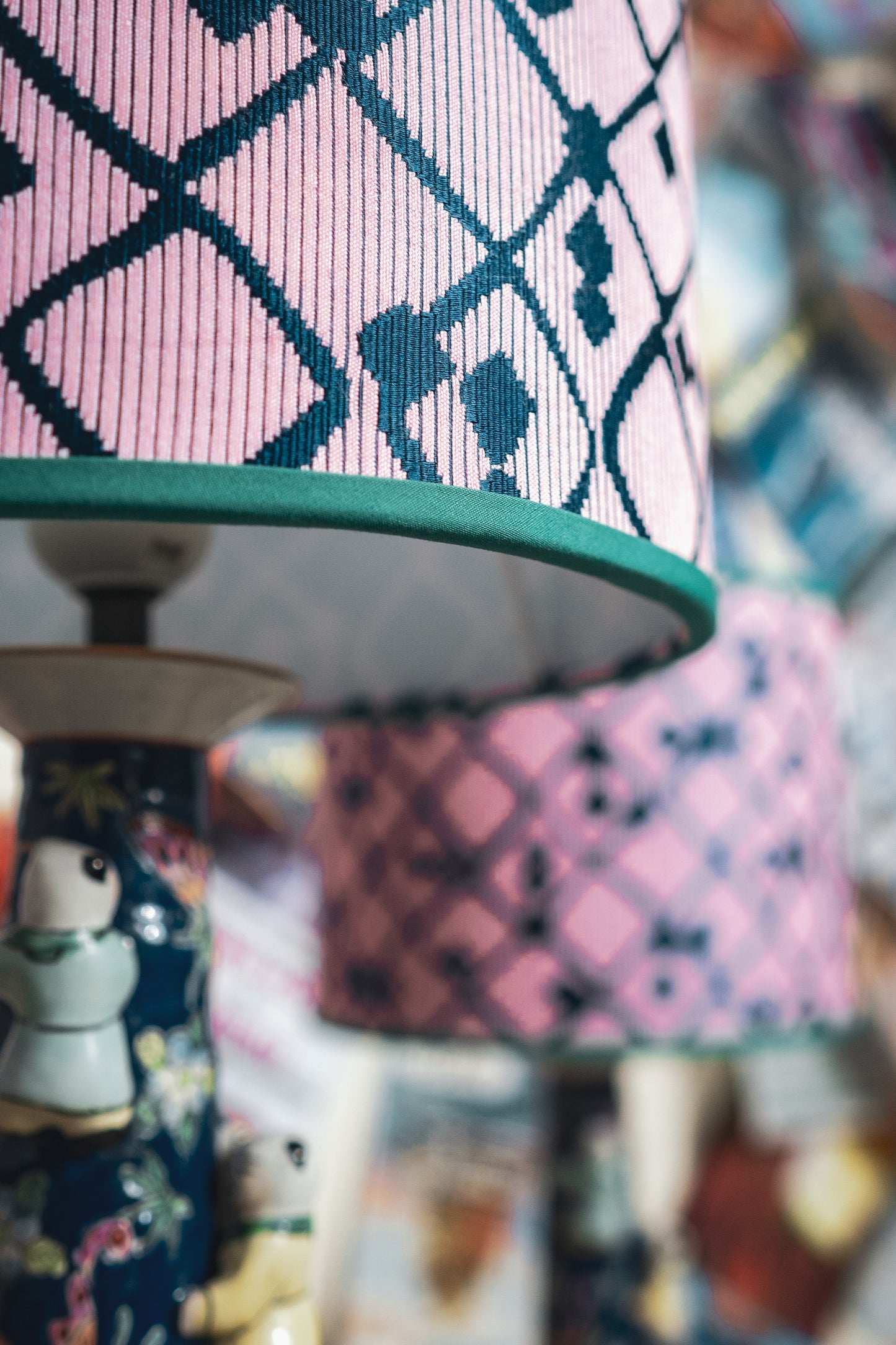 Blue Children Tower Lamp