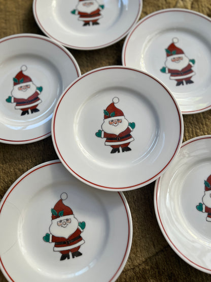 Father Christmas Plates