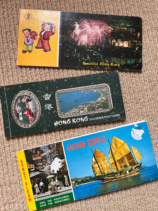 Vintage HK Postcard Booklets