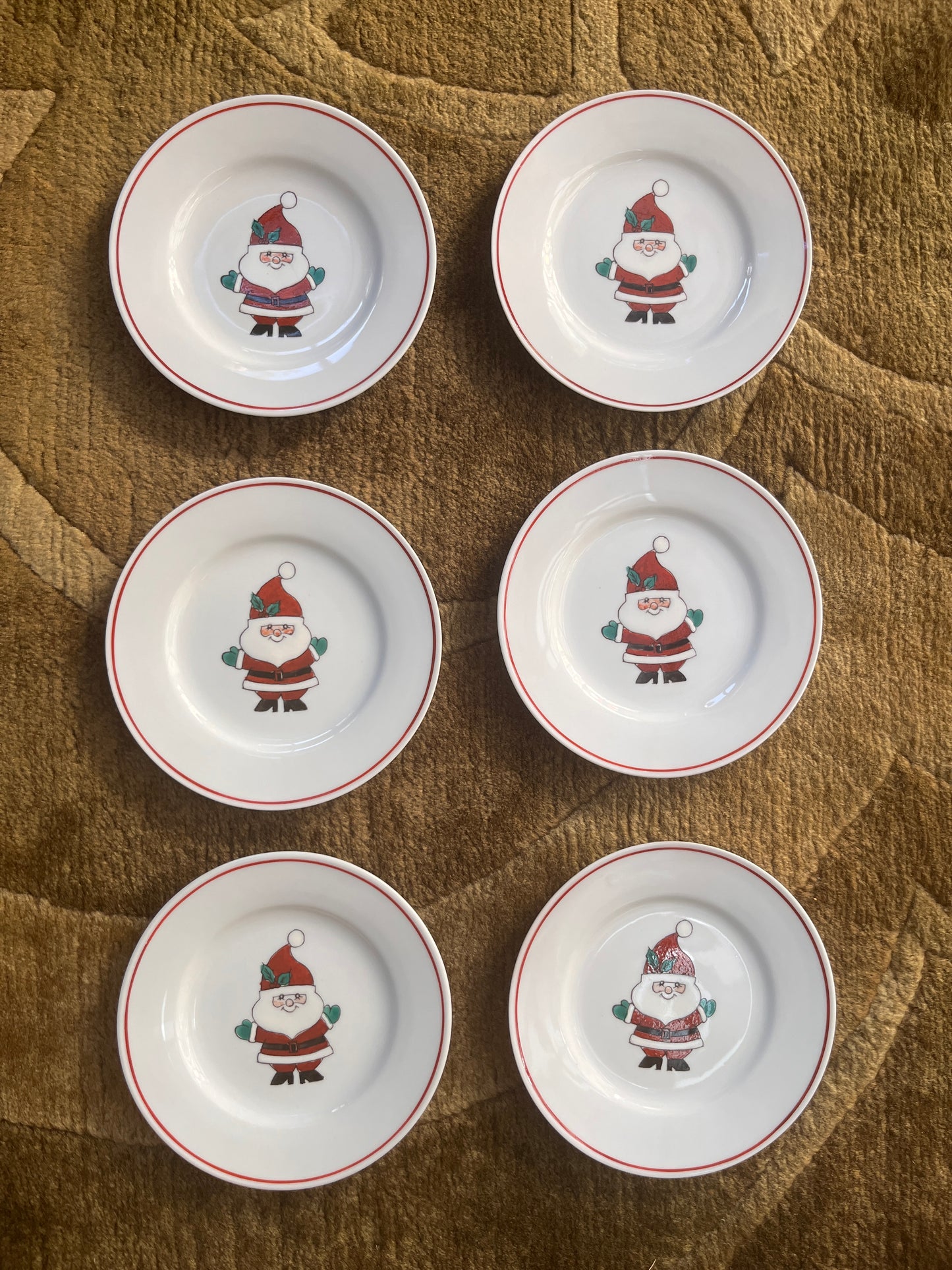 Father Christmas Plates