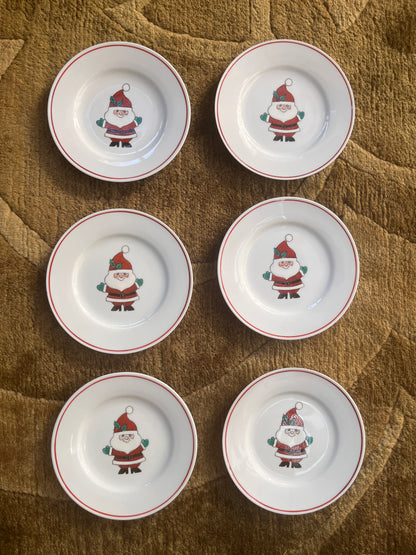 Father Christmas Plates