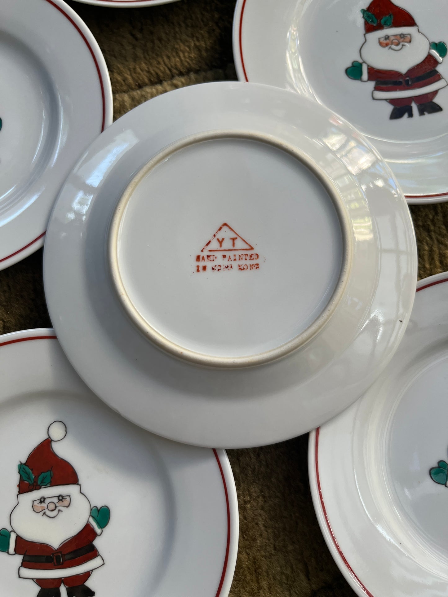 Father Christmas Plates