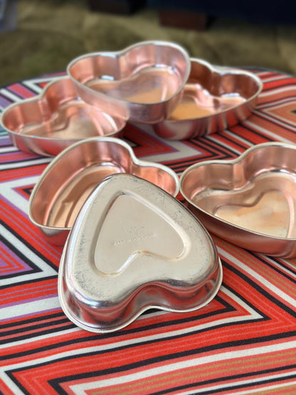 Pink Metal Baking Dishes