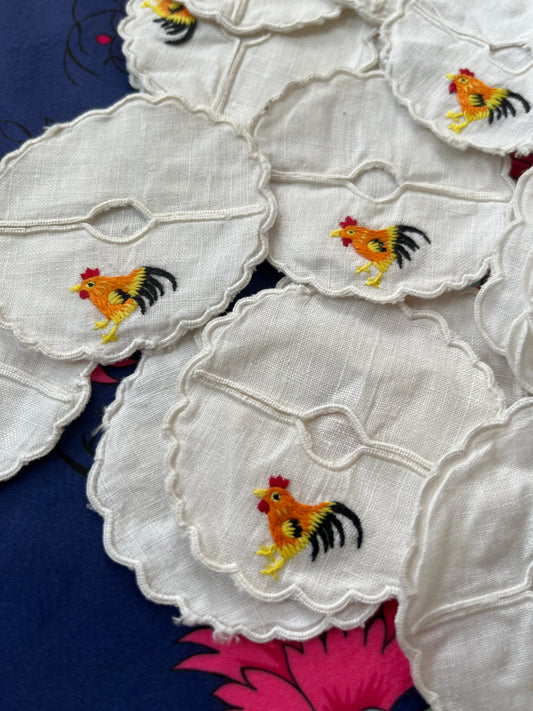 Rooster Napkins