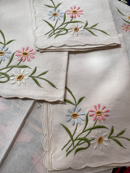 Floral Napkin Set