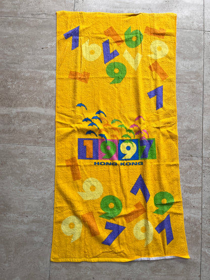 1997 Printed Bath Towel