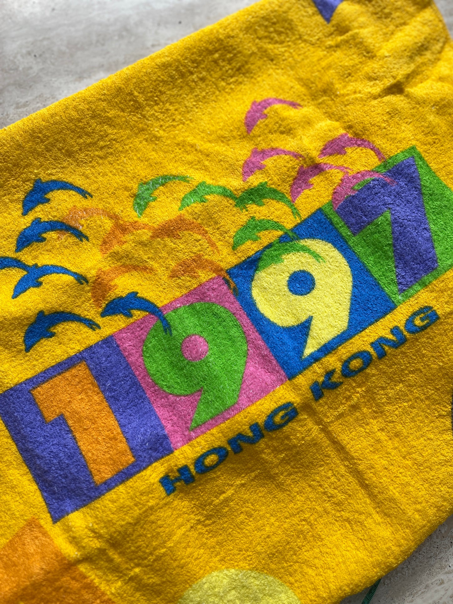 1997 Printed Bath Towel