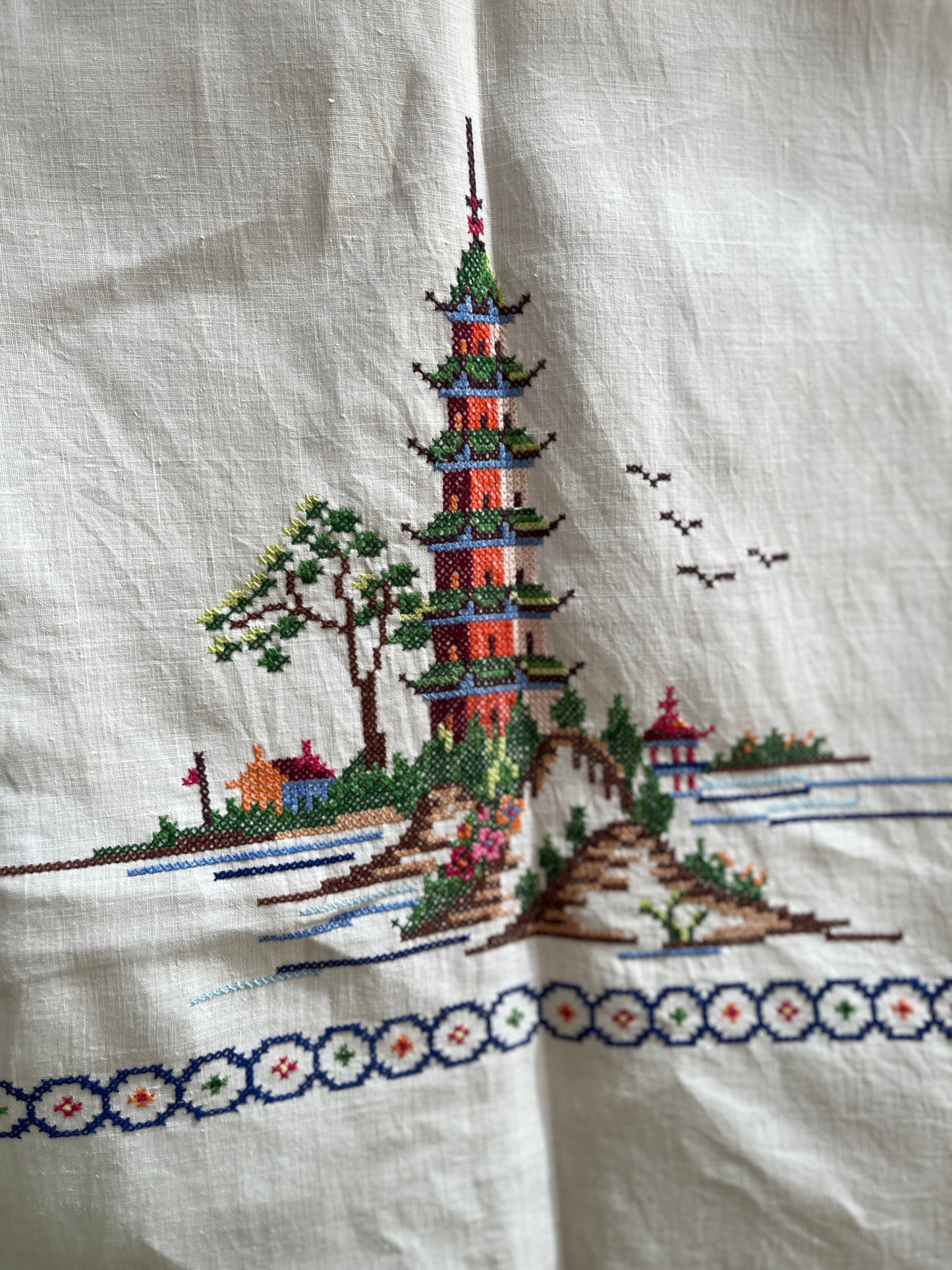 Pagoda Table Cloth