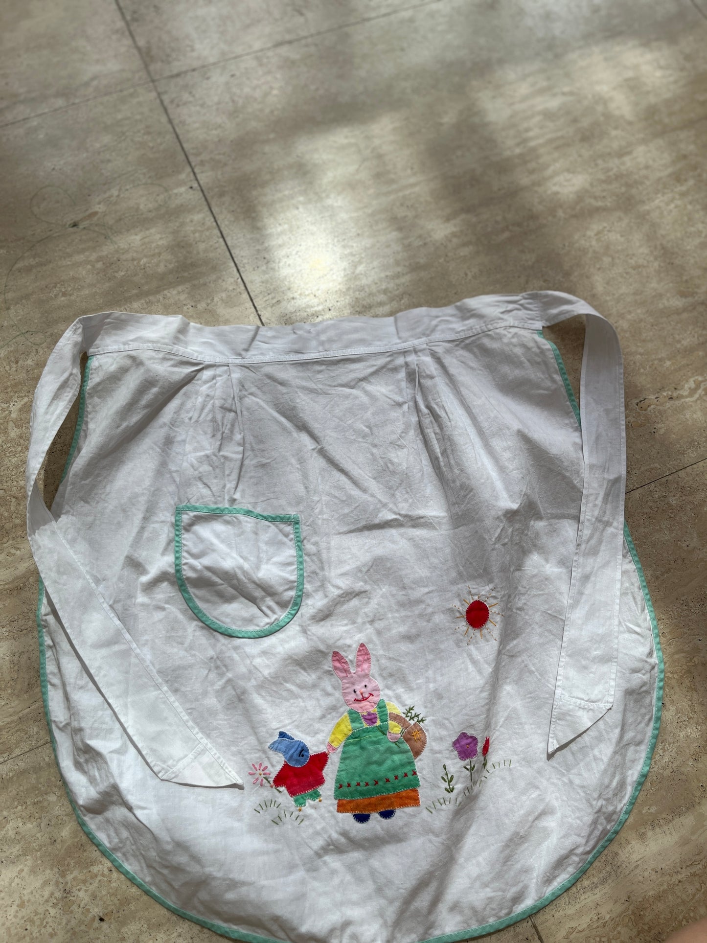 Bunny Applique Apron