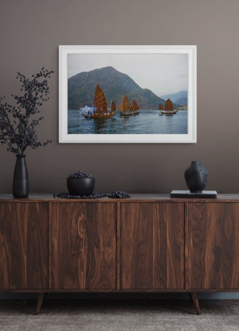 Sunday Junk Trip, Deep Water Bay, Hong Kong, (III), 1959