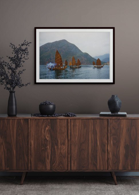 Sunday Junk Trip, Deep Water Bay, Hong Kong, (III), 1959