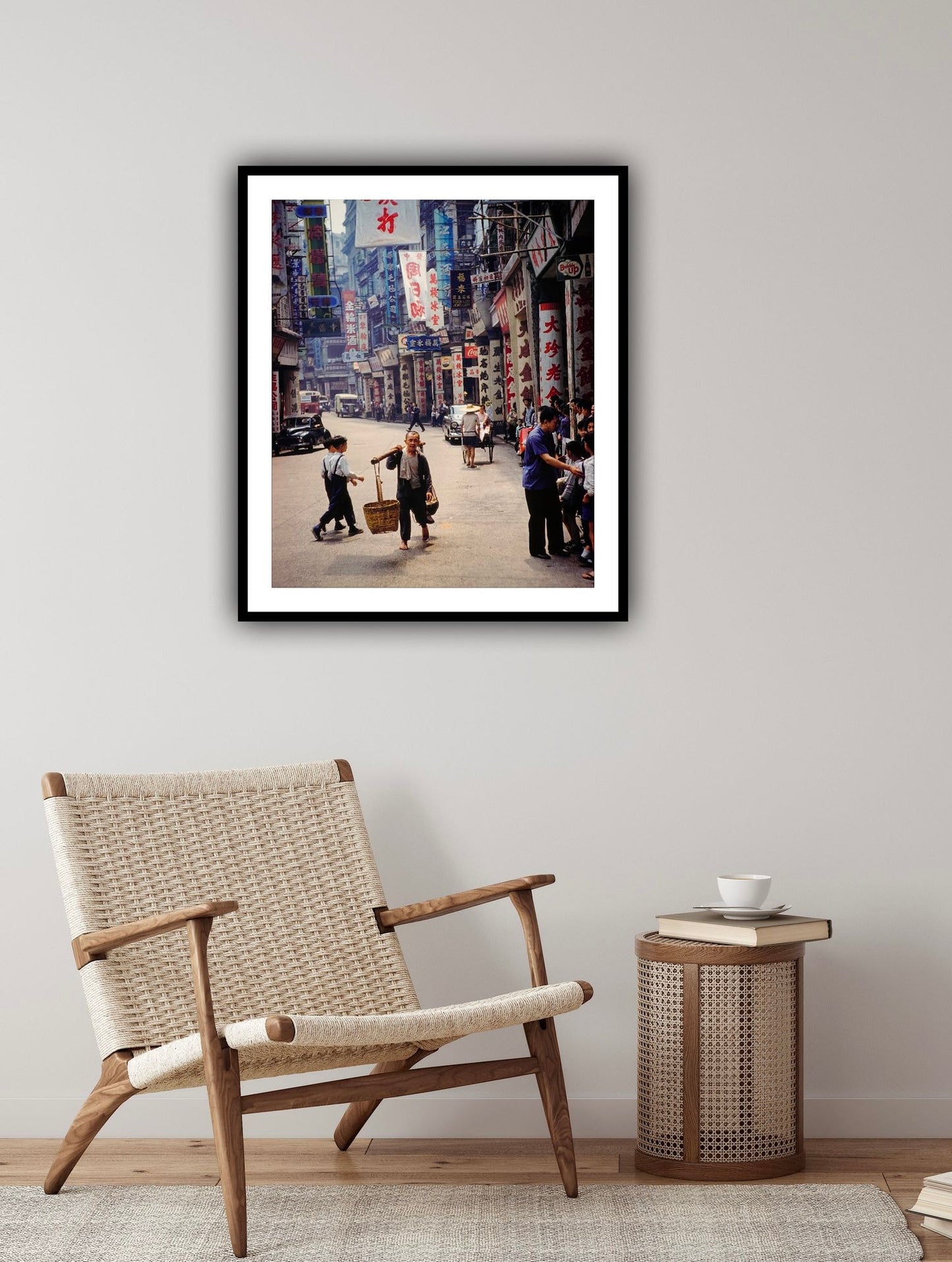 Shanghai Street Trades, Hong Kong, 1959