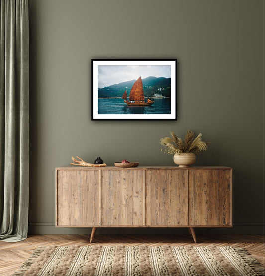 Sunday Junk Trip, Deep Water Bay, Hong Kong, (I), 1959