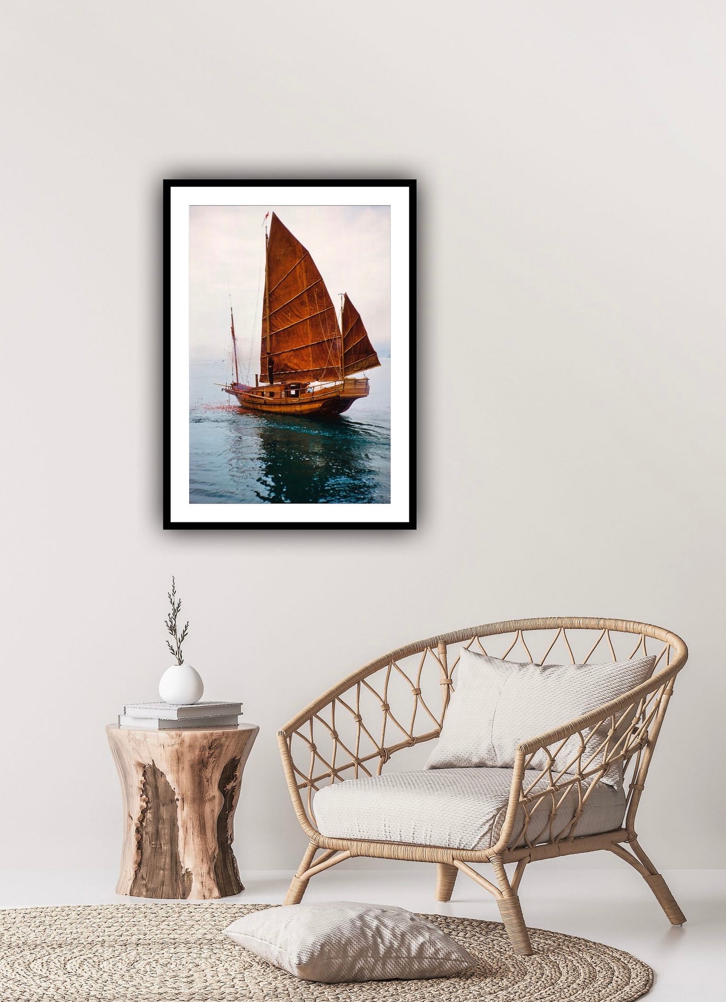 Sunday Junk Trip, Deep Water Bay, Hong Kong, (IV), 1959