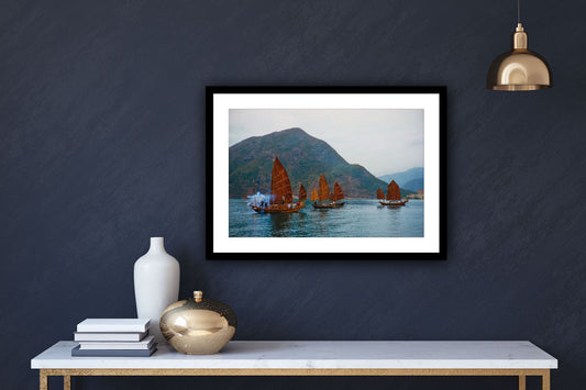 Sunday Junk Trip, Deep Water Bay, Hong Kong, (III), 1959