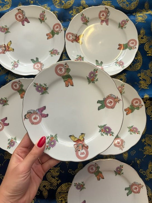 Children Motif Plates